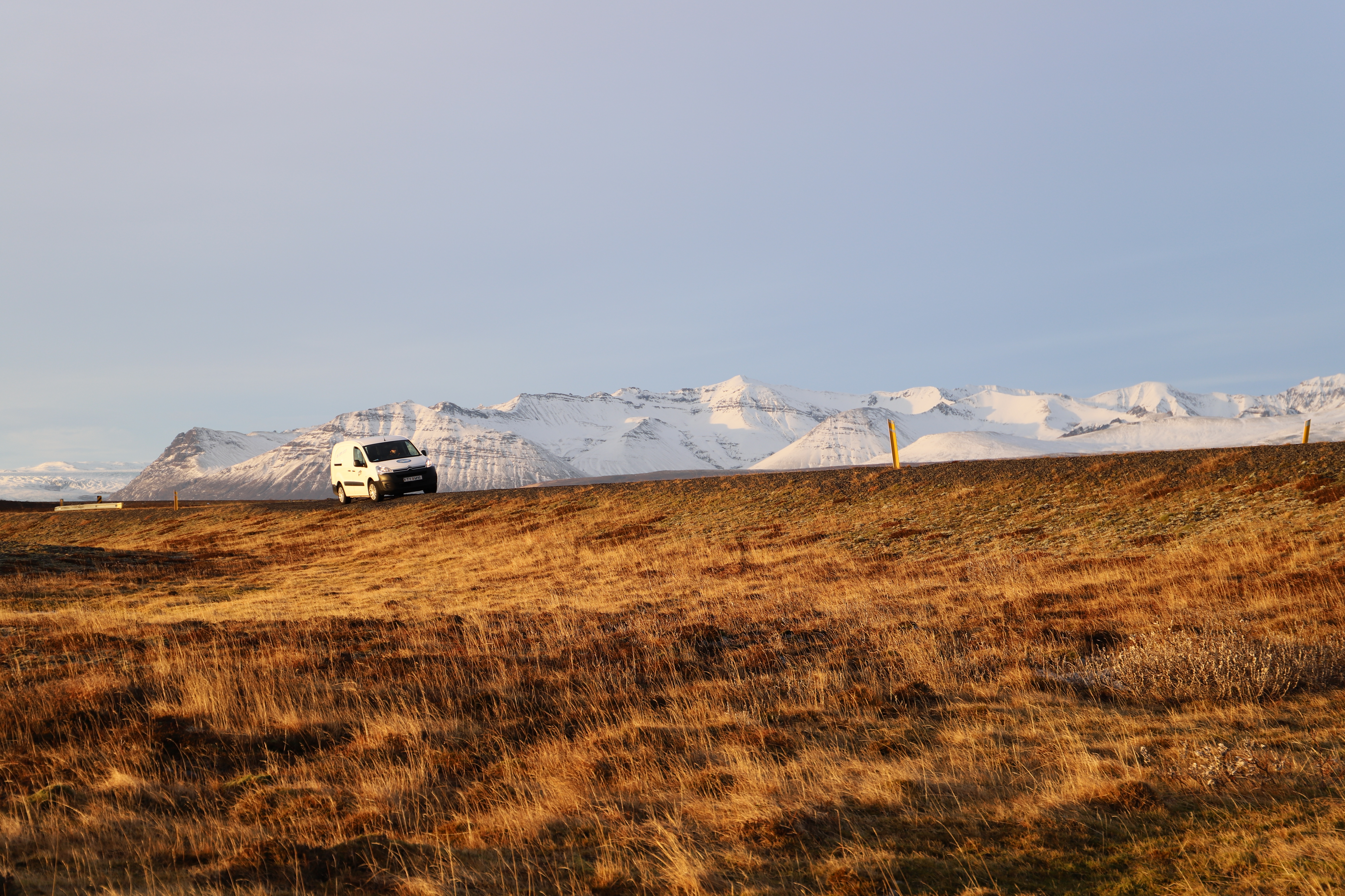 Tour de l'Islande en van